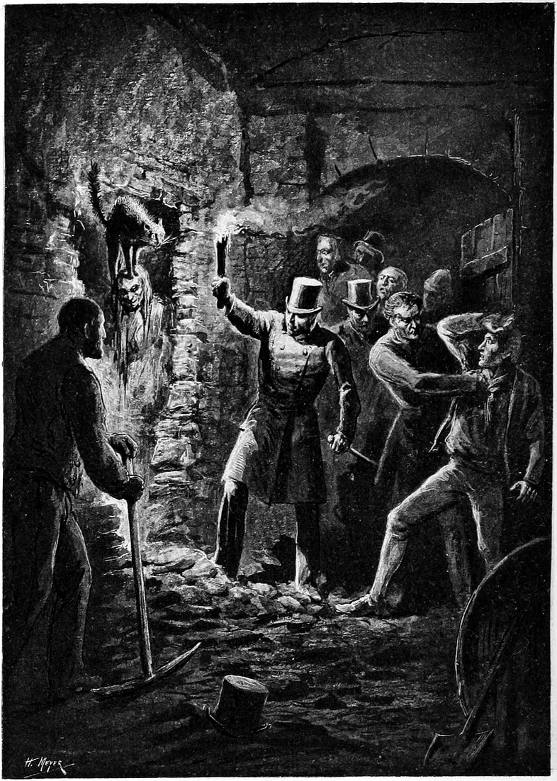 Poe’s Brutes as Mirrors of Madness